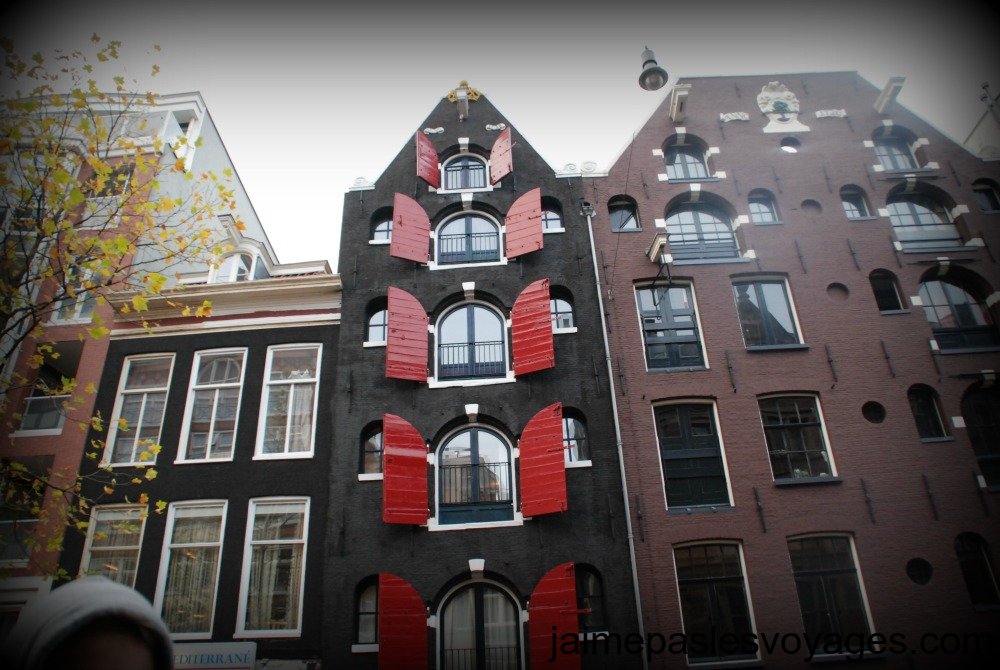 les maisons d'Amsterdam